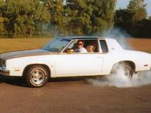 Here's a shot of me leaving Champion Auto in Ham Lake MN in 1999.  The manager was letting everyone do burnout's when leaving this day because they were closing the store.  Good Time's