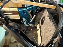 The spacer stick is used to align the center bow to the rear bow when installing the side pads.