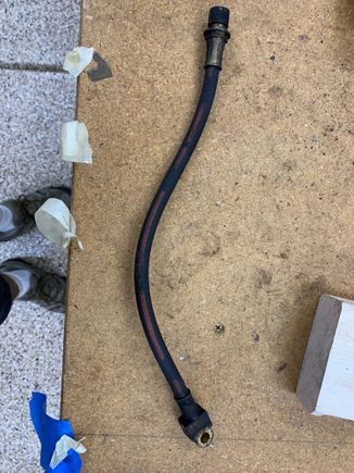 Original rear flex brake line