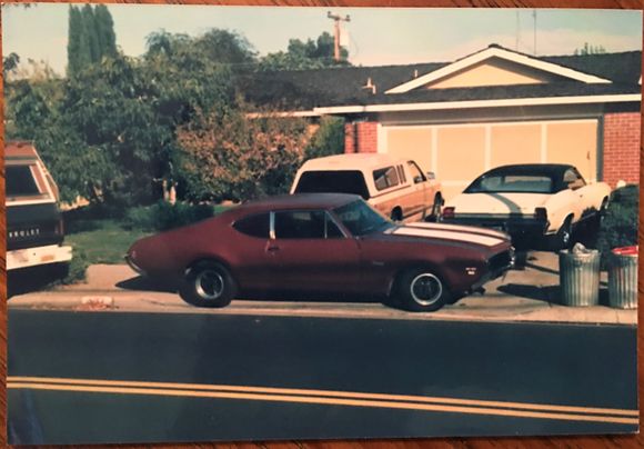 Photo of the car when my dad first bought it.