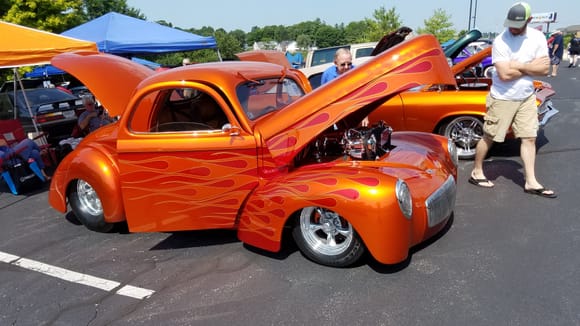 41 Willys - Thought this car was the sharpest one there but it didn't win best if show.