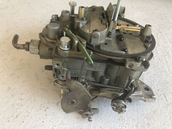 Rochester 4-barrel carb came off my my 442 with 455 V8. Installed in approximately 2014 and removed in 2018. Running great when removed. Best offer takes, plus freight.