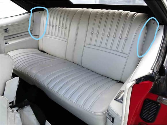 what is the name of these rear seat corner panels