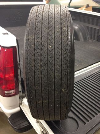 LH Tire pattern.