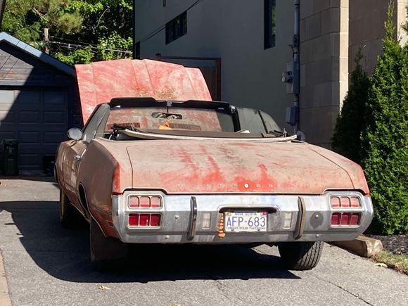 Fresh out of the barn..28 years of bird poop, runs and drives… stops… not so much..