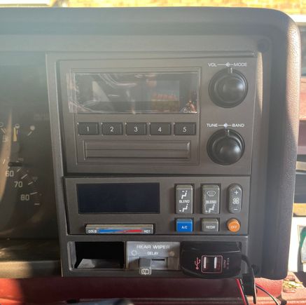 New replacement radio