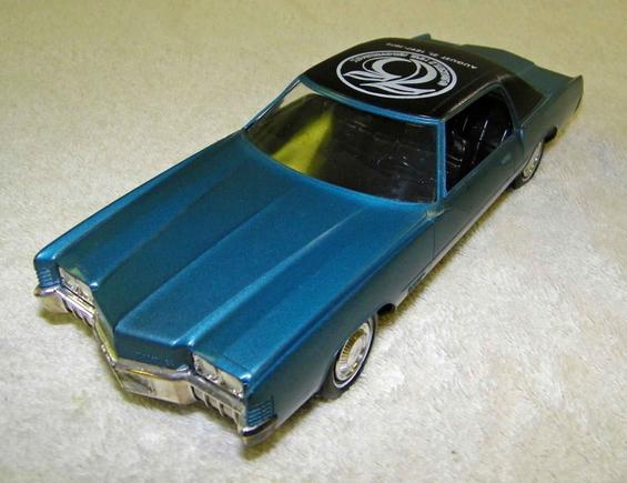 1972 Oldsmobile Toronado Promo Model Car