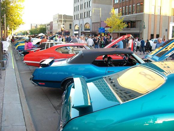 Some very nice Oldsmobiles in attendance.