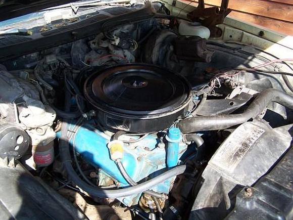 Cutlass engine, 425 from a 66 Toronado