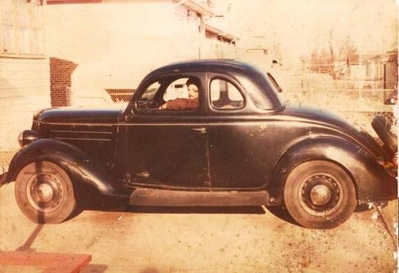 Dads retirement project.
1936 Ford 5 window coupe.
Should of never sold it.