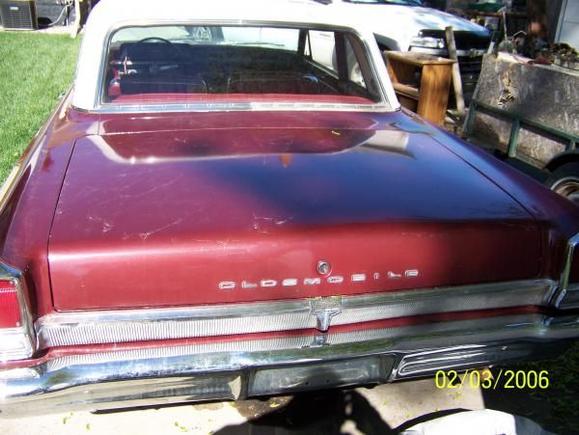 1963 F 85 OLDS CUTLASS 2 DOOR COUPE