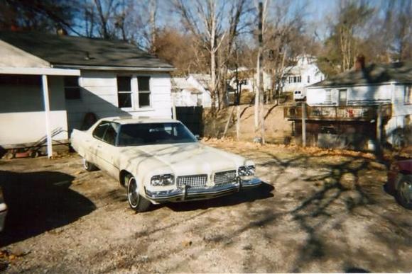 My 71 Olds 98 with a 73 clip. Would have preferred the original clip but the guy I bought it from swapped for a 2door project.