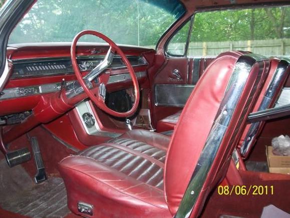 My 62 Starfire interior