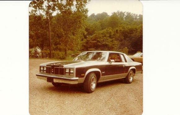 Dad in his new car! 77'