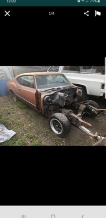 300 dollar parts car.....nah I'll struggle and build this light Rusty 71