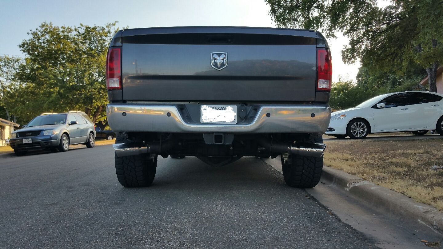 MBRP Dual Exhaust on a 2015 Ram 2500 Diesel