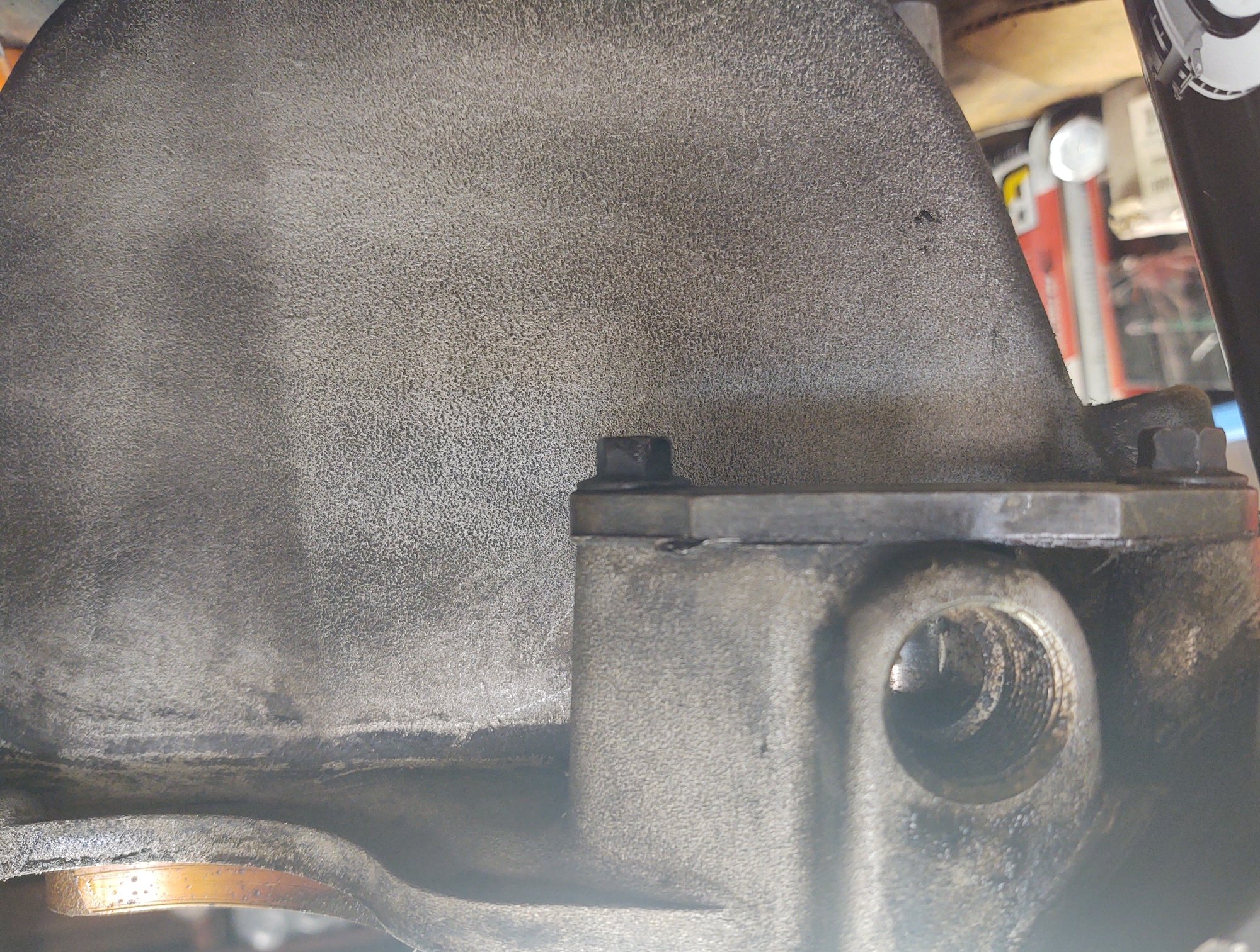 open hole. its threaded. maybe put a npt plug.