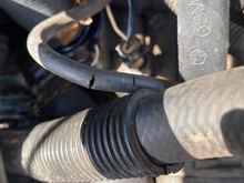 Cracked Vacuum Line