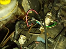 Could not get my ABS system to wire up to the harness these two plugs I cannot find in the wires coming out of this ABS system I do not know where they go could this have anything to do with the transmission not shifting. OBD2 code is torque converter clutch solenoid electrical

