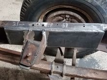 With the plate welded (top only) and the motor mount tacked in, its looking better. 