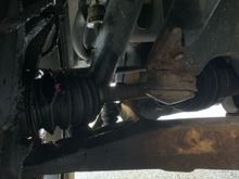 Driver side turned back view 