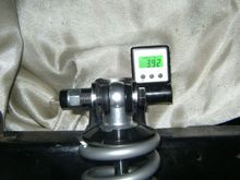 Passenger side on the a-arm mount tube. 