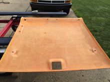 Did some work on the headliner today