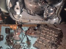 Vavle body removed and empty case