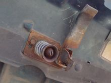 Different latch than normal hood latches. It seems certain Saturn's, BMW's and older S10's share the same horrible design.