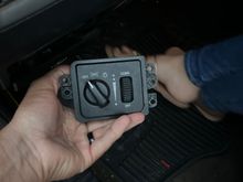 Basically, all I did was utilize the back half of the Dodge Durango switch, and the plastic cover piece with the Dodge Durango heat sink. I also use the dimmer switch out of the Durango. However, my headlight switch is my original.