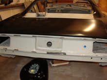 Tail panel and trunk lid