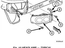 02-05 headlight assembly