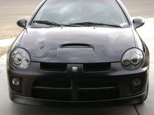 This is the new front with both SRT hood and facia installed