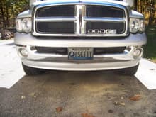 The emblems were shaved off the tailgate so i put the slt badge on the passenger side airbag cover and the DODGE on the grille...