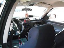 interior  w/ kenwood flip out 7" DVD, touch screen