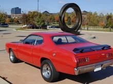 1972 Dodge Demon 340 at the Chrysler Museum