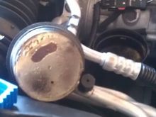 "foam" on Oil Cap