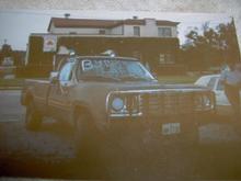 78 dodge power wagon i had when we  got married