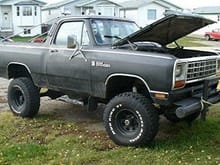 1982 Dodge Ramcharger Leather removable Soft Top Custom made