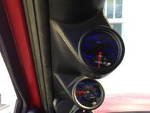 GS-343 with Engine Oil Temp (GS-T707), Intake Manifold Vacuum (GS-T703), Wideband Air/Fuel Ratio (GS-T702W).