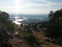 climbing Bell Mountain,Ga