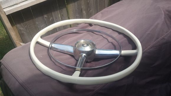 I reconditioned the steering wheel