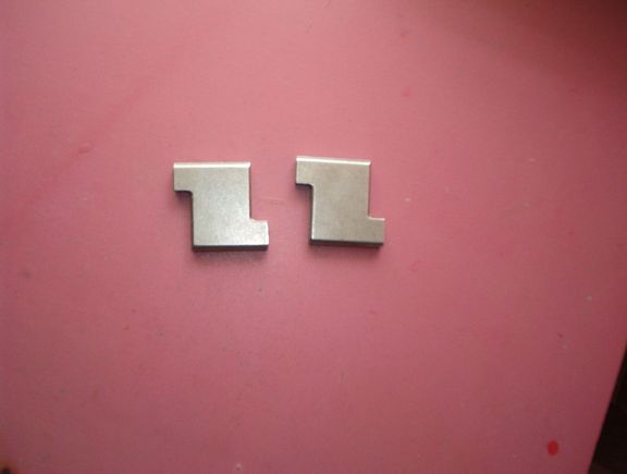 Z shaped parts.