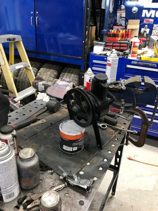 Pump waiting to be installed