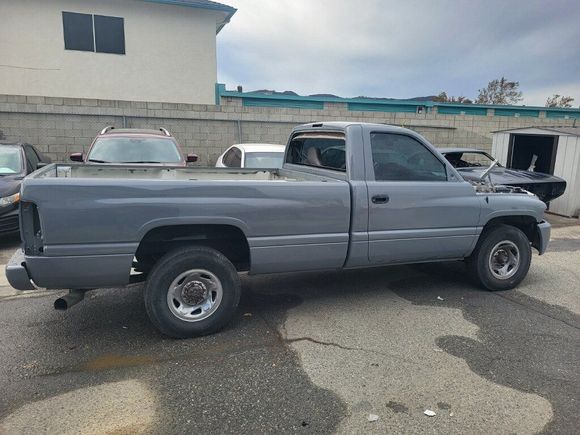 Thanks buddy, I know the cement gray is trendy right now but I love color.   Reminds me of the color of epoxy primer.  Hoping to get the bed lined sprayed next week.   Alex the owner of LineX in Temecula, CA does great work.  I was going to go bullet originally but LineX’s formula is the original chemical and I like Alex’s shop better. 