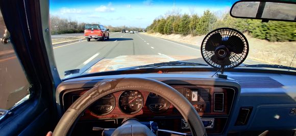 The drive home