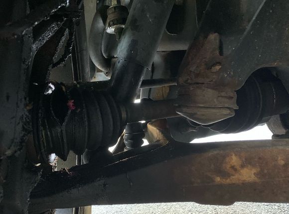 Driver side turned back view 