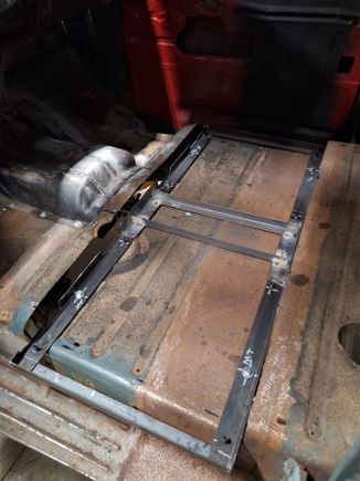 Modifying Stude floor due to top chop.