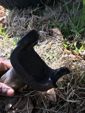 Yoke from t case to driveshaft