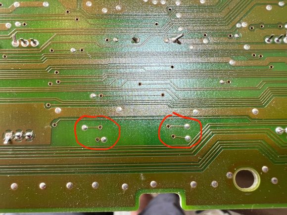 Rear of PCB